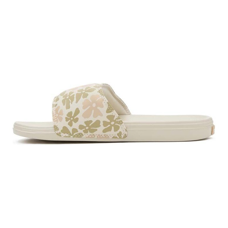Pantofle Vans La Costa Slide-On dámské, béžová barva, VN0A5HFEBOD1