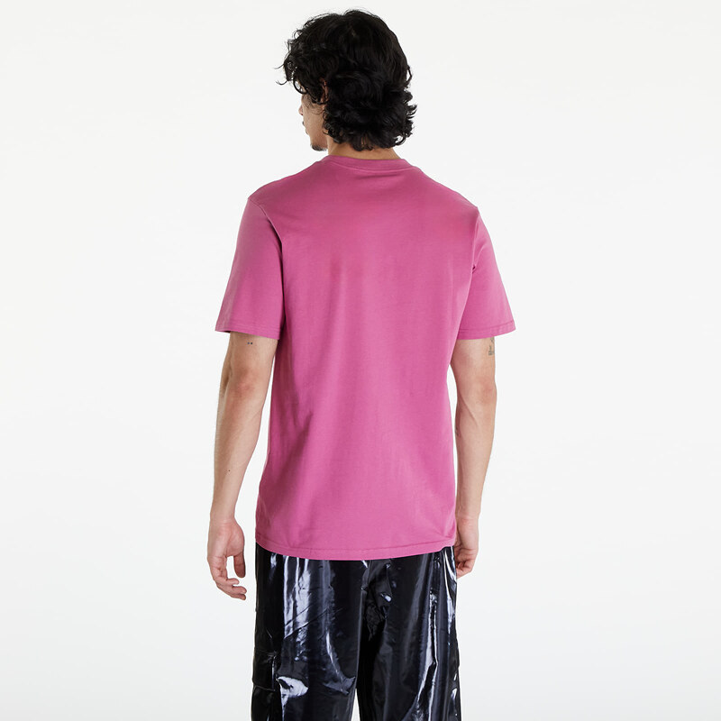 Pánské tričko Carhartt WIP Short Sleeve Script T-Shirt UNISEX Magenta/ Black