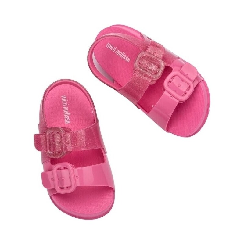 Melissa Sandály Dětské MINI Baby Cozy Sandal - Glitter Pink >