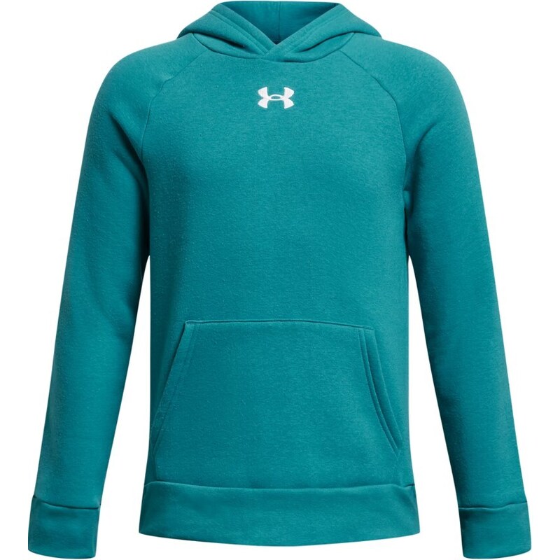 Mikina s kapucí Under Armour UA Rival Fleece Hoodie-BLU 1379792-464