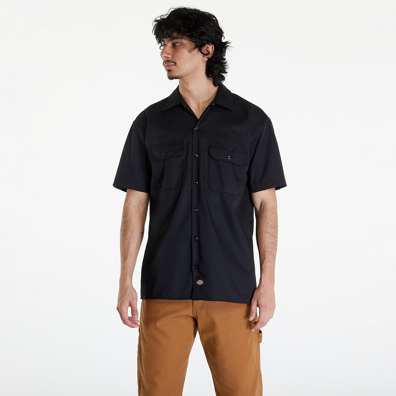 Pánská košile Dickies Short Sleeve Work Shirt Black