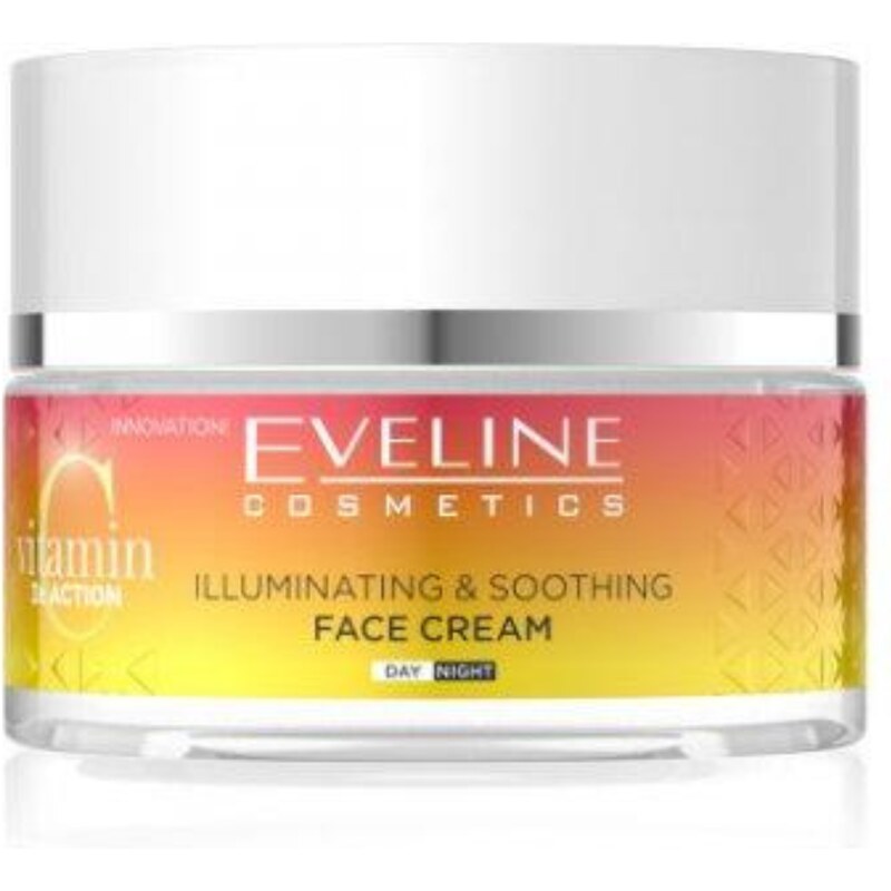 EVELINE COSMETICS - VITAMIN C 3xACTION INSTANT GLOW AND CALM - Rozjasňující a vyživující krém 50 ml