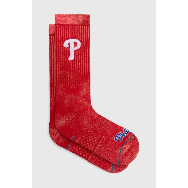 Ponožky Stance Fade Phi červená barva, A556A24FPH