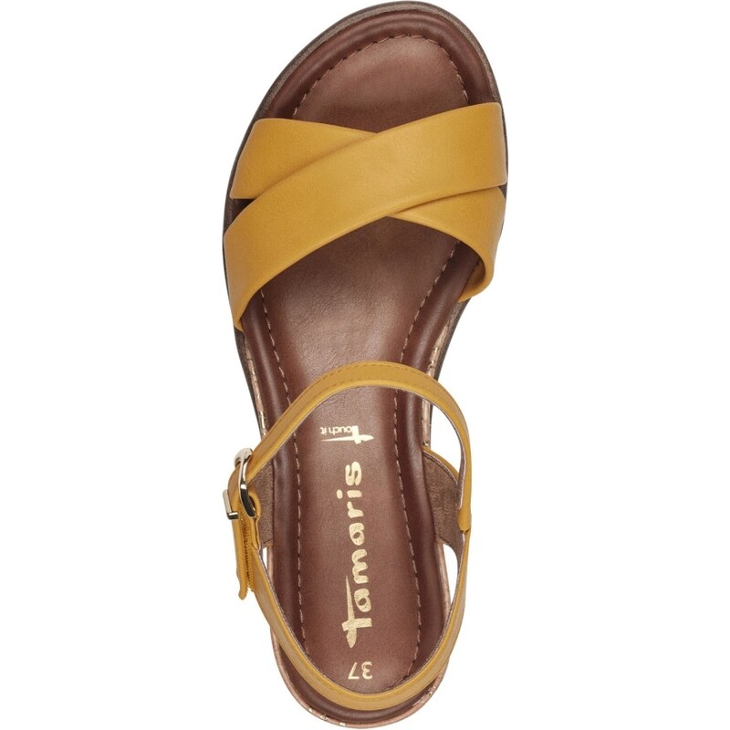 Dámské sandály TAMARIS 28106-42-602 žlutá S4