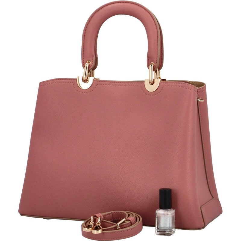 Dámská kabelka do ruky růžová - Diana & Co Reína růžová