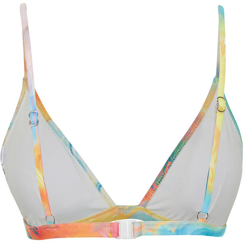 Trendyol Abstract Patterned Triangle Bikini Top
