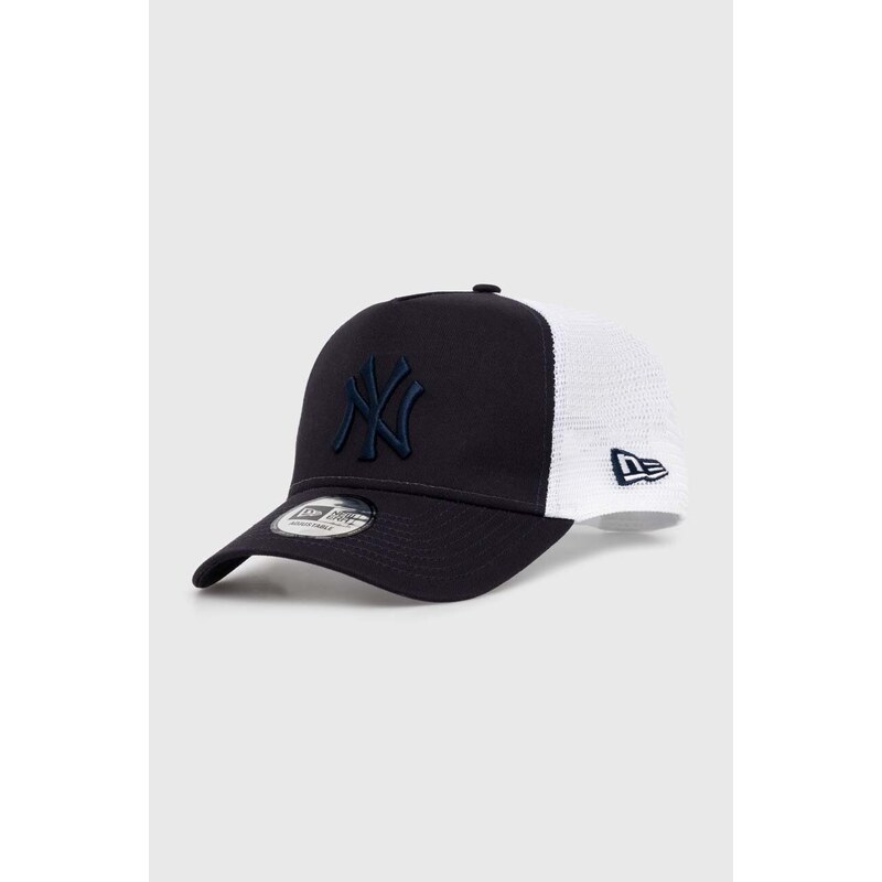 Kšiltovka New Era New York Yankees tmavomodrá barva, vzorovaná, 60435247