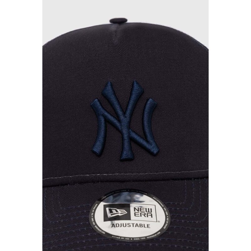 Kšiltovka New Era New York Yankees tmavomodrá barva, vzorovaná, 60435247
