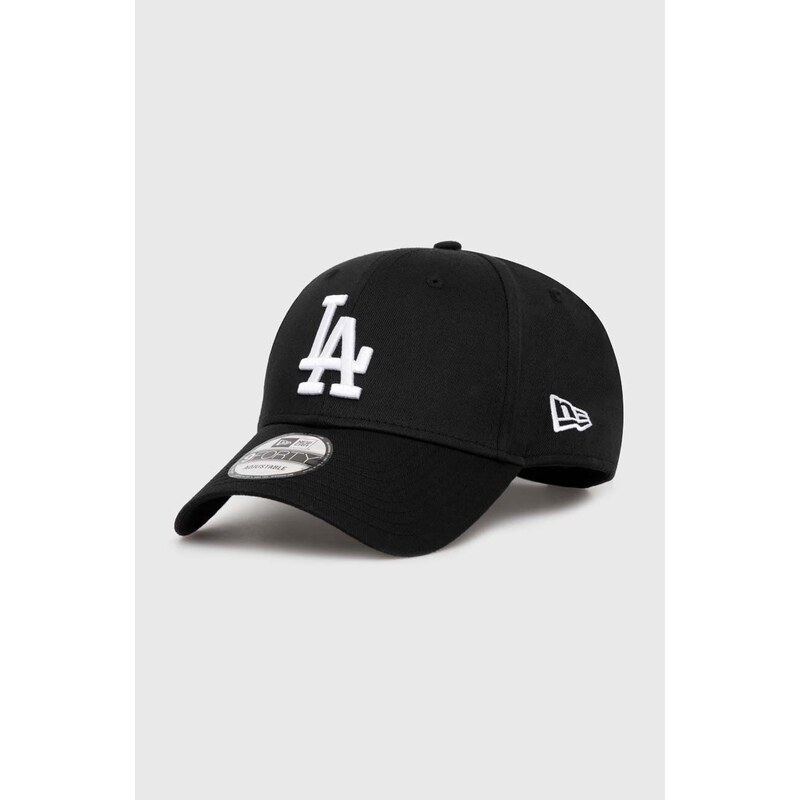 Kšiltovka New Era PATCH 940 LOS ANGELES DODGERS černá barva, s aplikací, 60422518