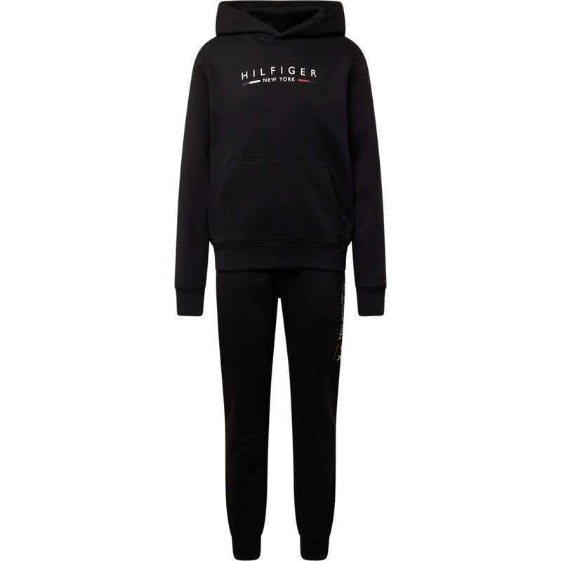 TOMMY HILFIGER Joggingová souprava námořnická modř / červená /