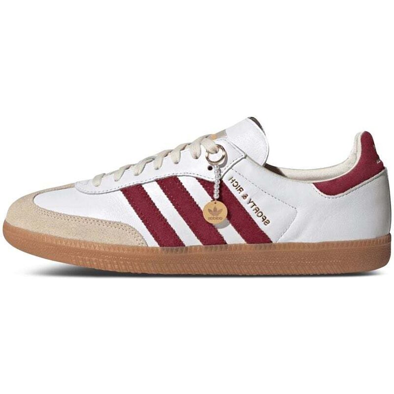 adidas Samba Sporty & Rich White Collegiate Burgundy