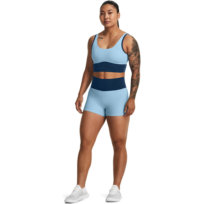 Dámské tílko Under Armour Meridian Fitted Crop Tank Blizzard