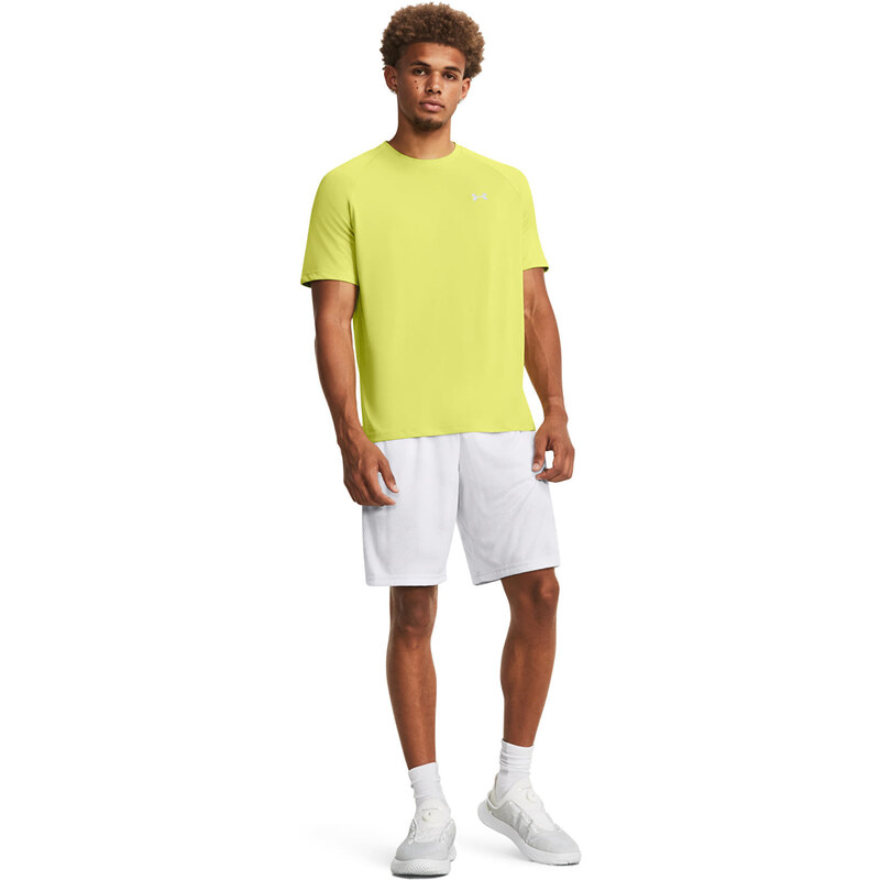 Pánské tričko Under Armour Tech Reflective Ss Lime Yellow