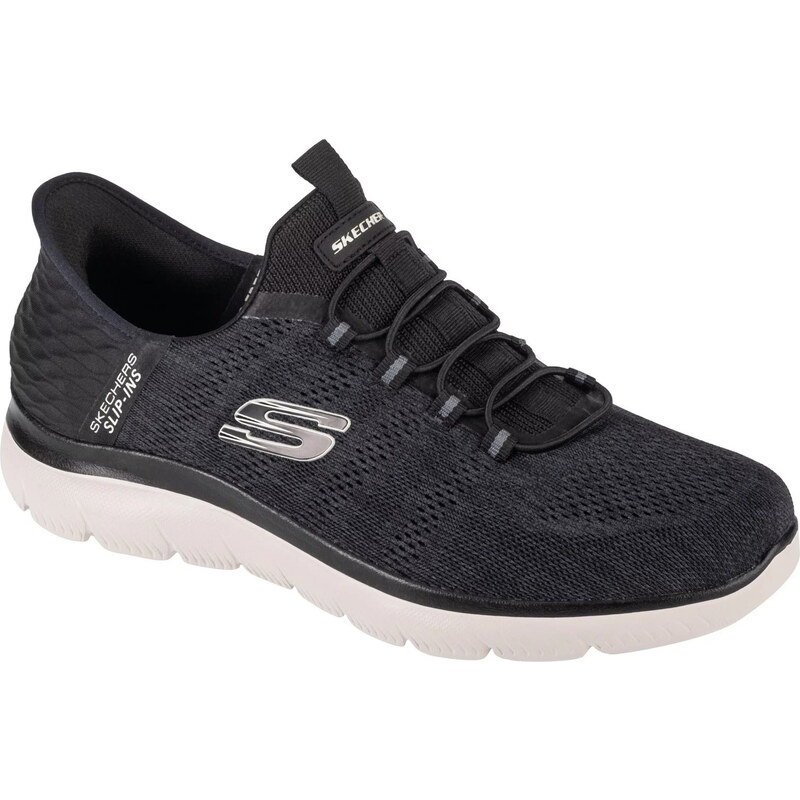 ČERNÉ NAZOUVACÍ TENISKY SKECHERS SLIP-INS: SUMMITS - KEY PACE Černá