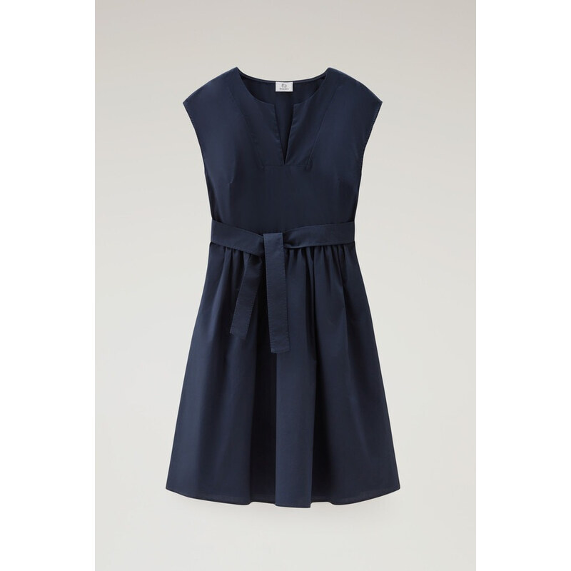 ŠATY WOOLRICH POPLIN SHORT DRESS