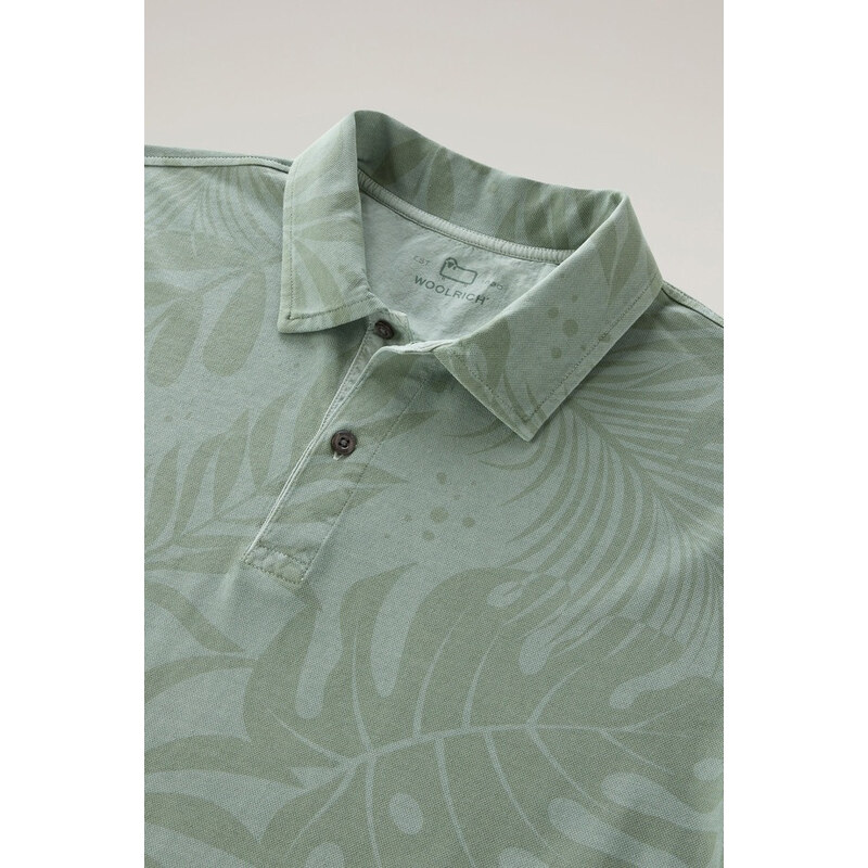 POLOKOŠILE WOOLRICH TROPICAL OVERDYED POLO