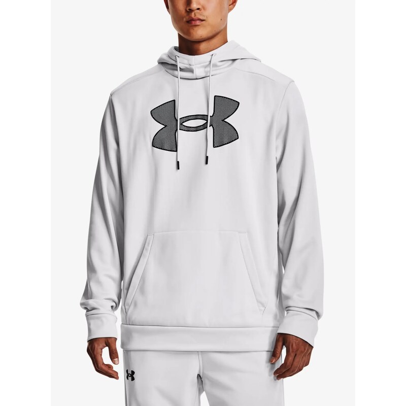 Under Armour MMikina UA Armour Fleece Big Logo HD-GRY - Pánské