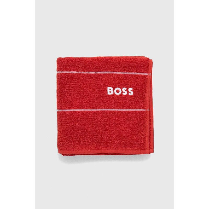 Ručník BOSS Plain Red 50 x 100 cm