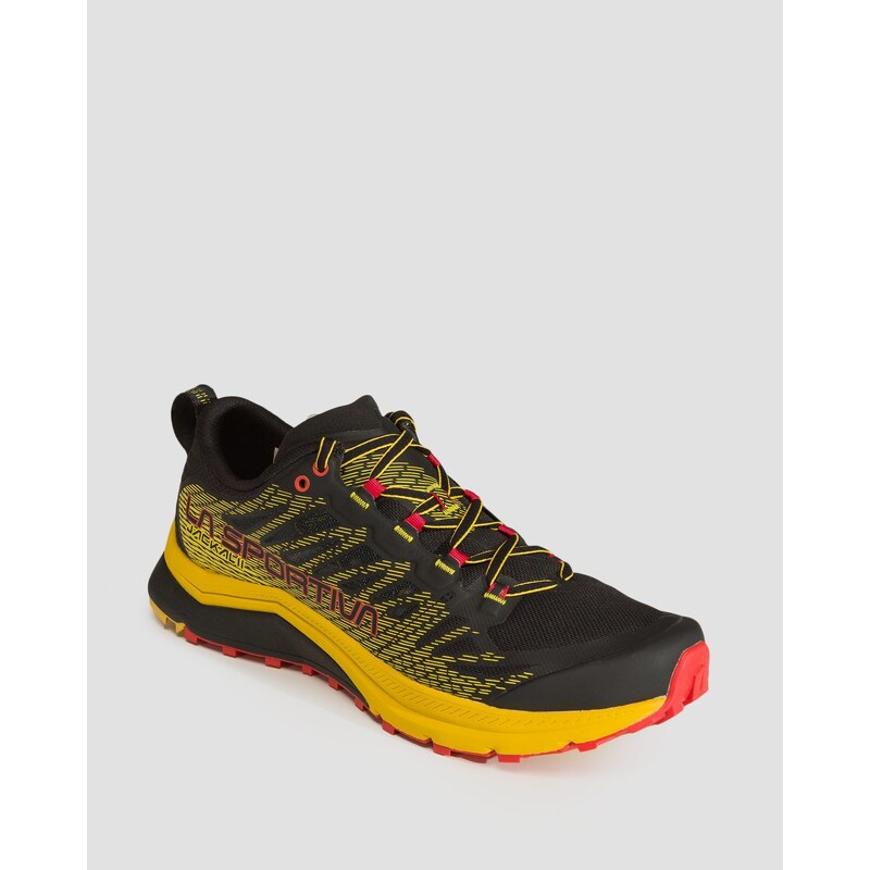 Žlutočerné pánské běžecké boty La Sportiva Jackal II