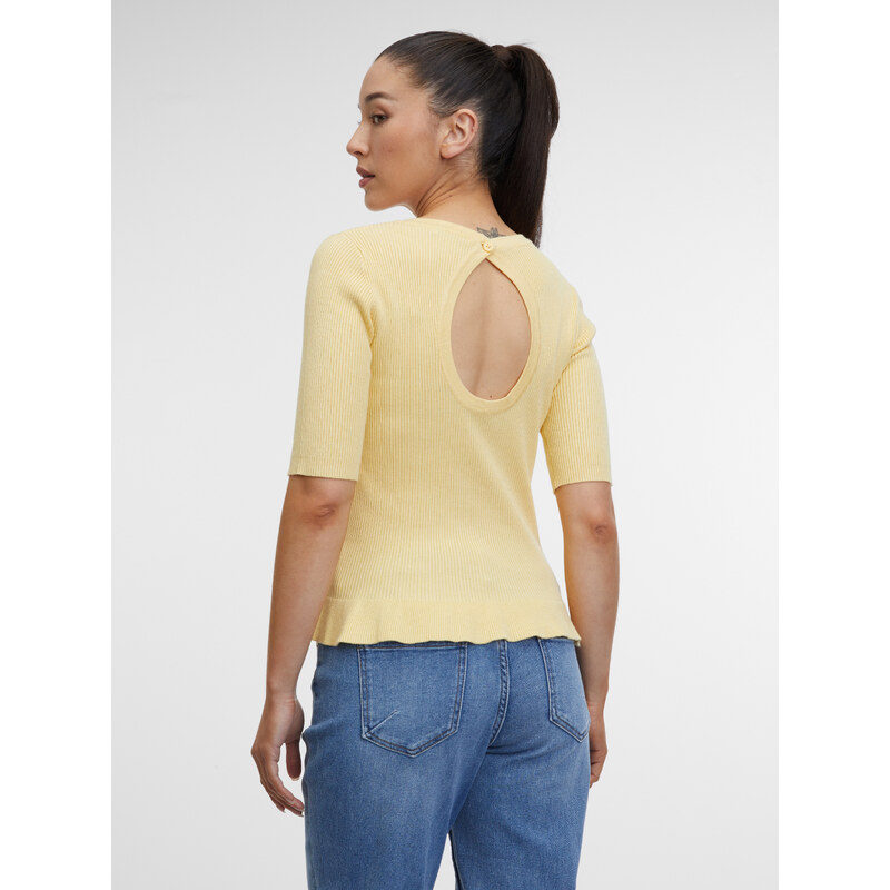 Orsay Žluté dámské tričko - Dámské