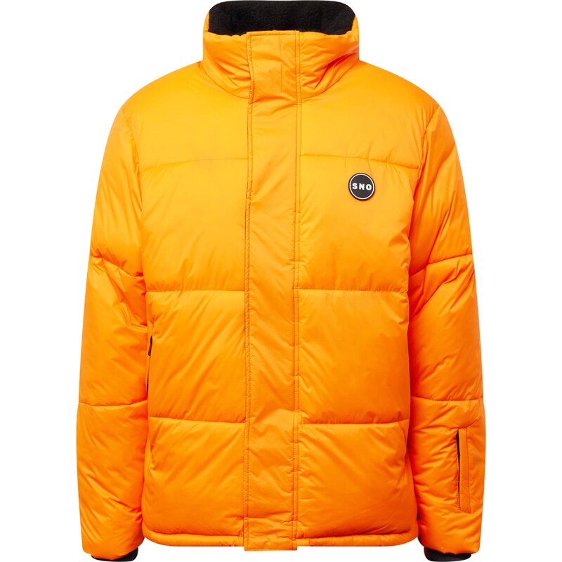 TOPMAN Zimní bunda námořnická modř / oranžová / černá / bílá
