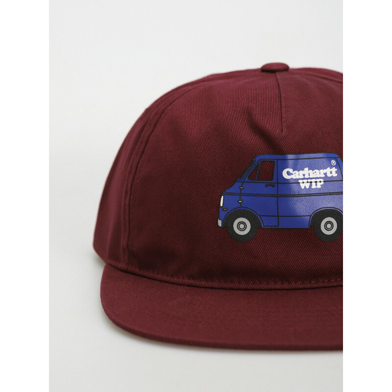 Carhartt WIP Mystery Machine (amarone)vínově červená