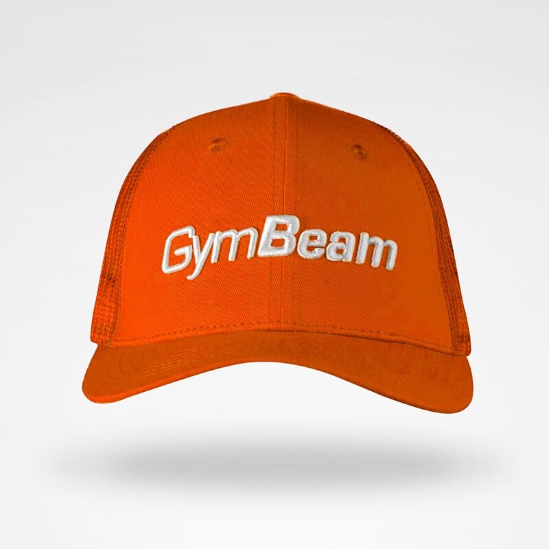 Kšiltovka Mesh Panel Cap Orange - GymBeam