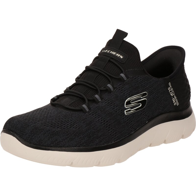 SKECHERS Slip on boty Summits - Key Pace černá / bílá