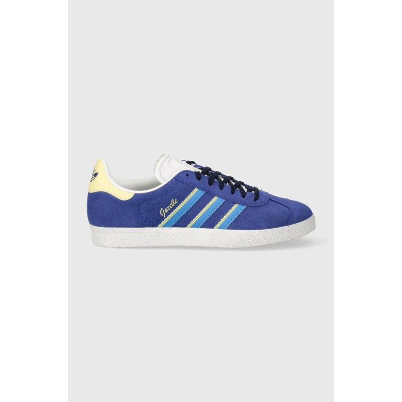 Semišové sneakers boty adidas Originals Gazelle W IE0439