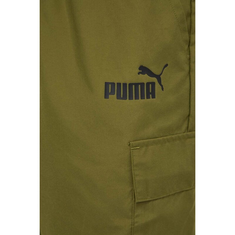 Kraťasy Puma pánské, zelená barva, 679731