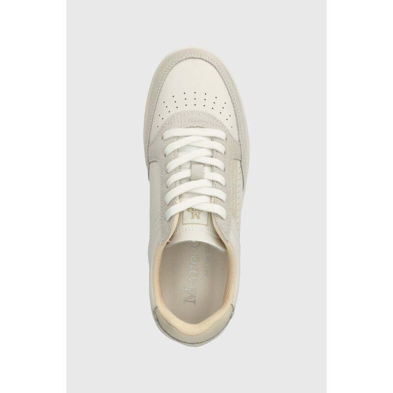 Kožené sneakers boty Marc O'Polo šedá barva, 40216183503144 NN2M3075