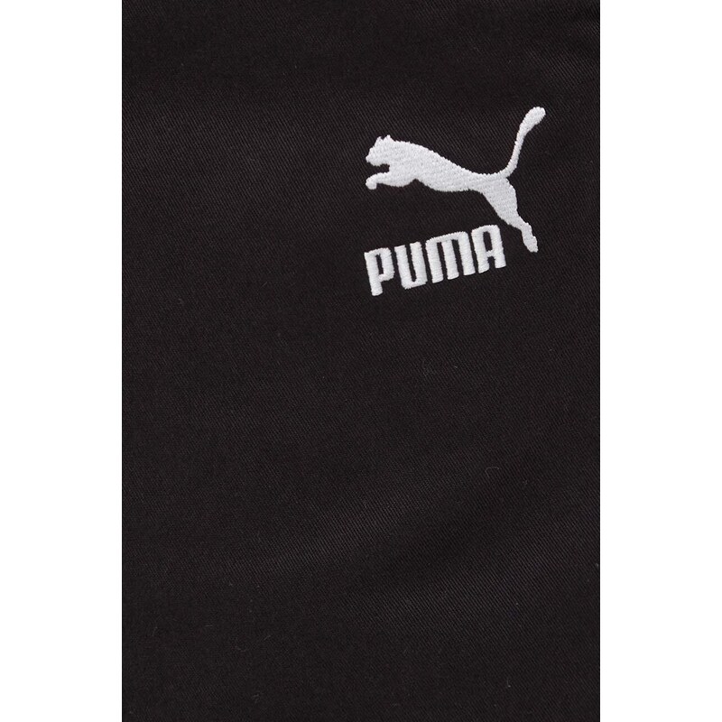 Kalhoty Puma BETTER CLASSICS pánské, černá barva, 624259