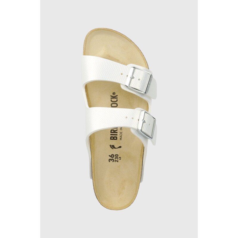 Pantofle Birkenstock Arizona dámské, bílá barva, 1026500