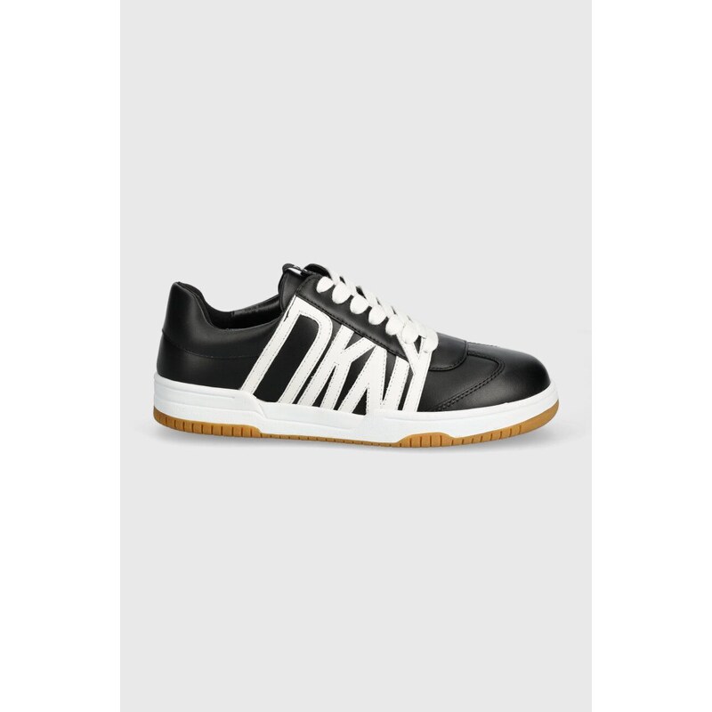 Kožené sneakers boty Dkny Betty černá barva, K1421470