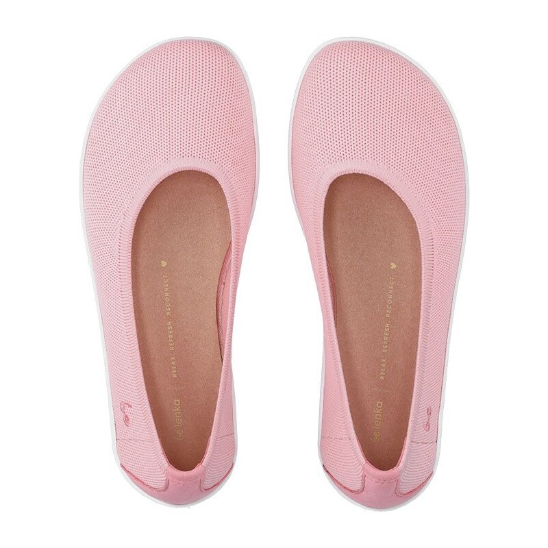 Barefoot baleríny Be Lenka Delight - Light Pink