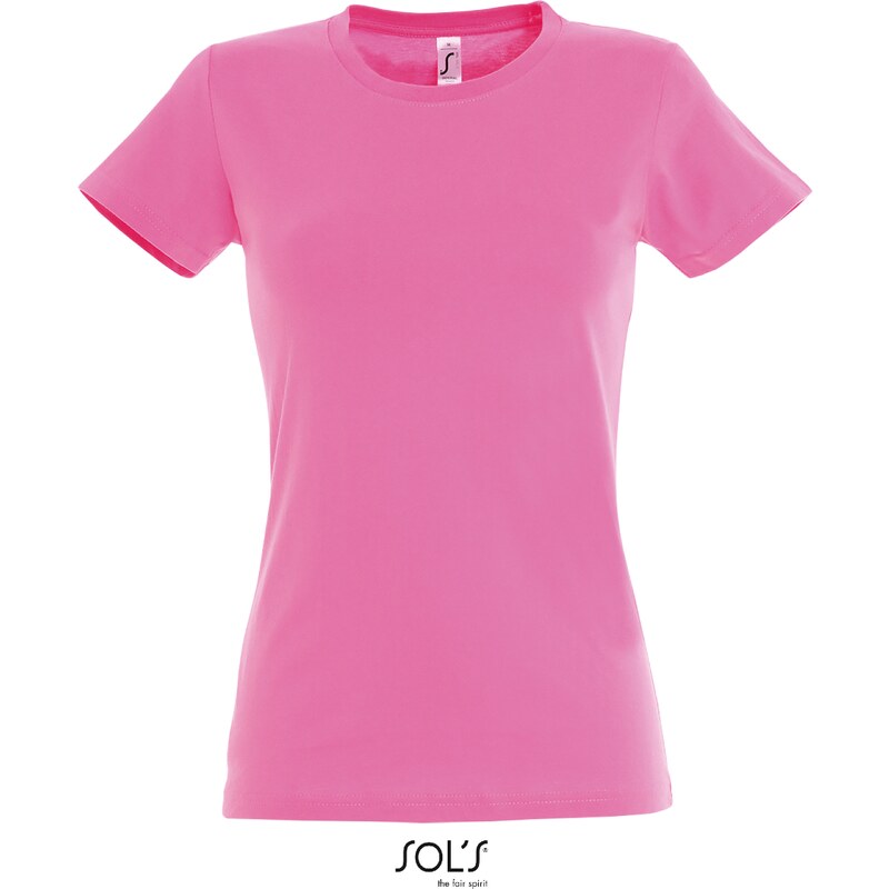 SOL'S 25.1502 - dámské tričko s krátkým rukávem růžová - S