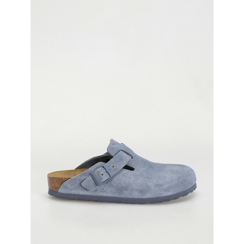 Birkenstock Boston Suede Leather Narrow (elemental blue)modrá