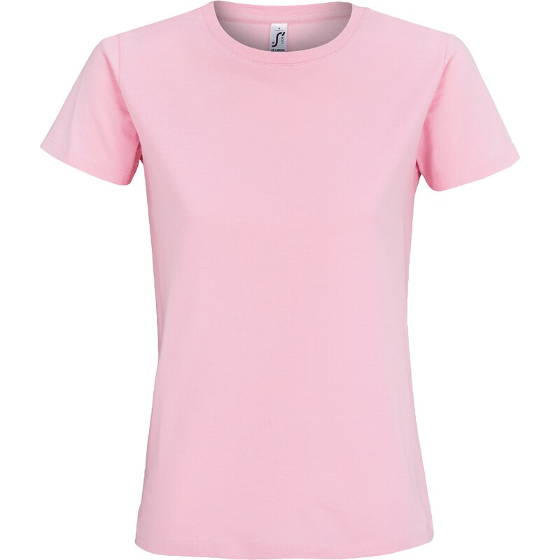 SOL'S 25.1502 - dámské tričko s krátkým rukávem světle růžová - S