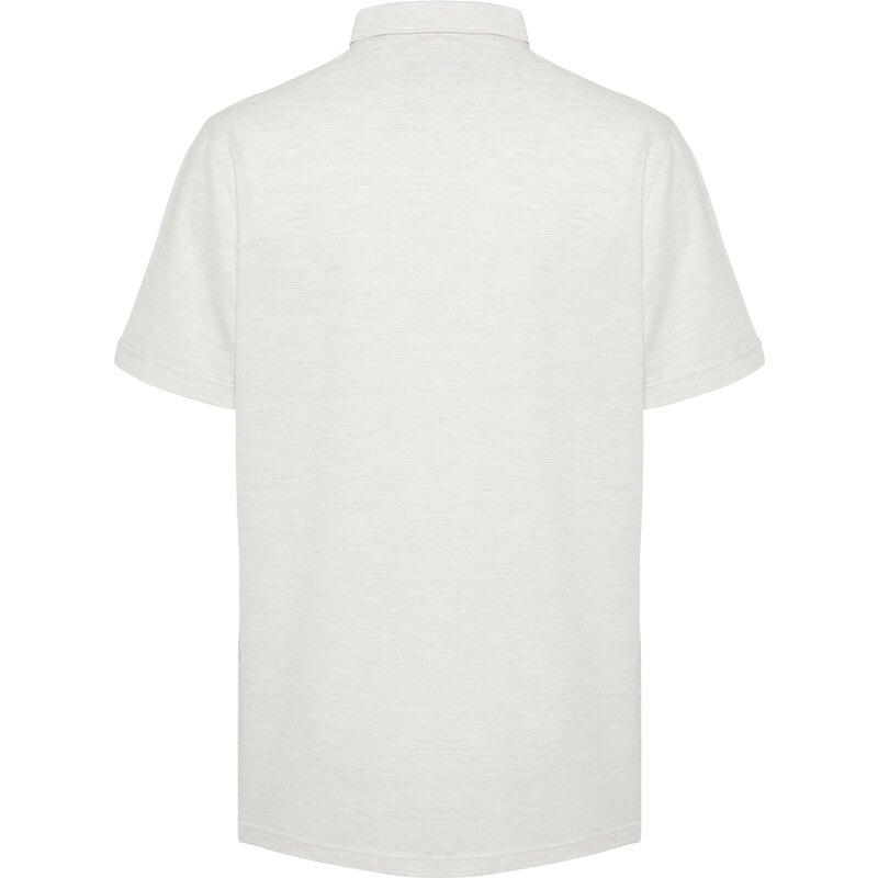 Trendyol Navy Blue Regular/Regular Fit Polo Neck T-shirt