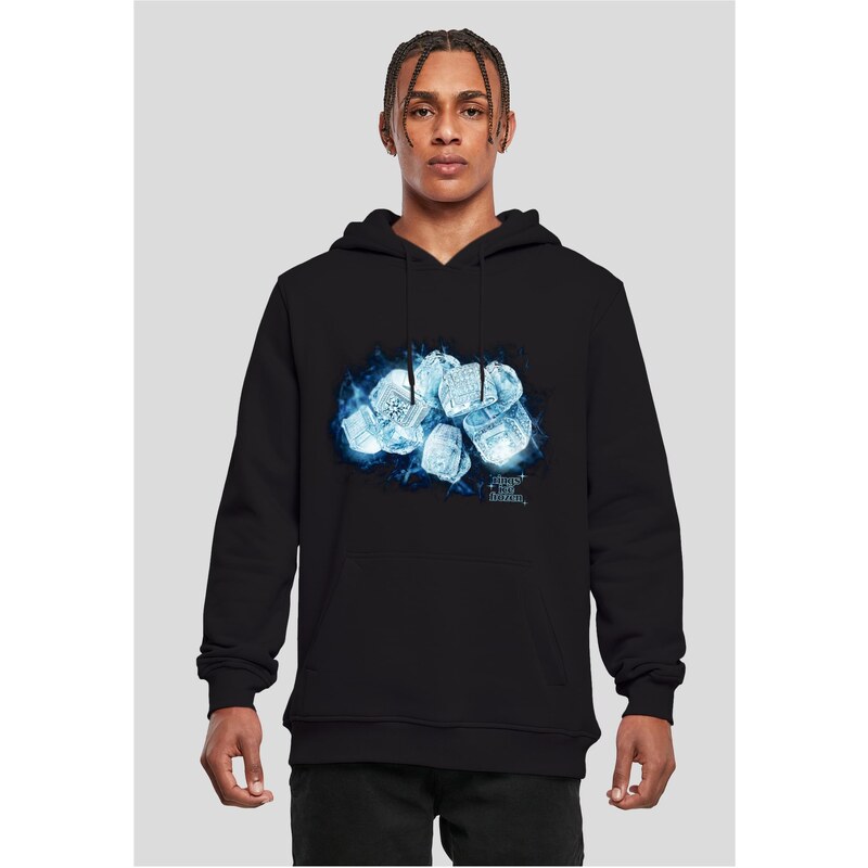 Mister Tee Pánská mMikina Ice Rings Hoody černá