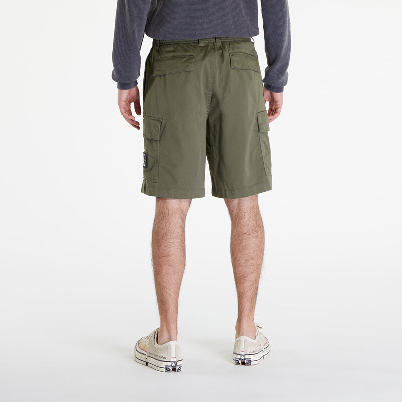 Pánské kraťasy Calvin Klein Jeans Cargo Shorts Dusty Olive