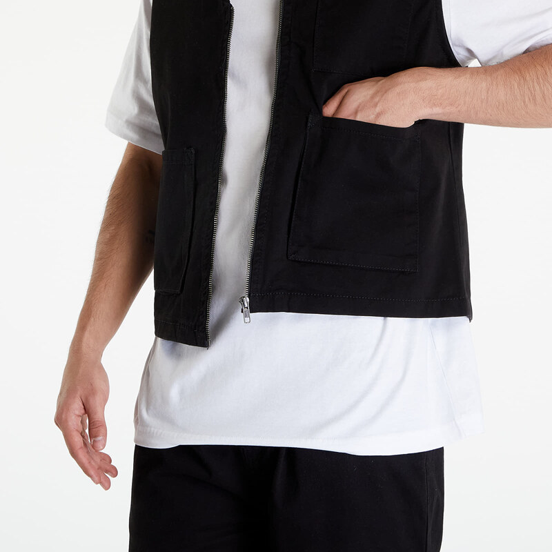 Pánská vesta Urban Classics Organic Cotton Vest Black