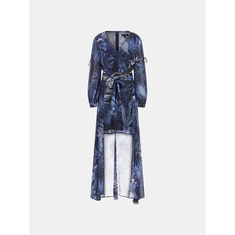 GUESS | Farrah šaty 2v1 | Modrá