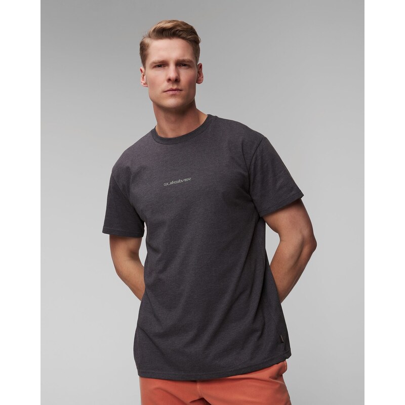 Šedé pánské tričko Quiksilver Peace Phase SS Tee