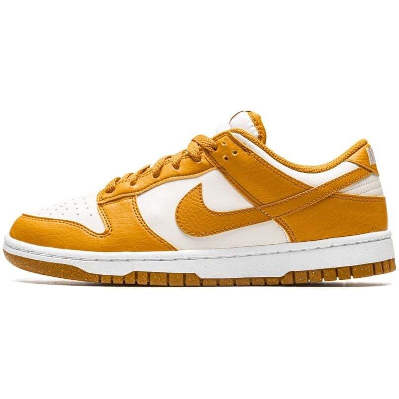 Nike Dunk Low Next Nature Phantom Gold Suede (Women's)