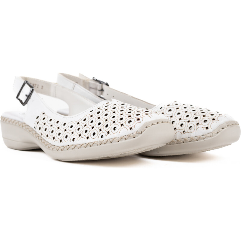 Dámské béžové sandály Rieker 41350-80