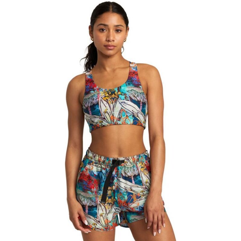 PODPRENKA RVCA AGE CRO BACK BRA WM - modrá - 90928772