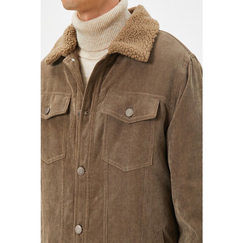 Koton Men's Beige Jacket