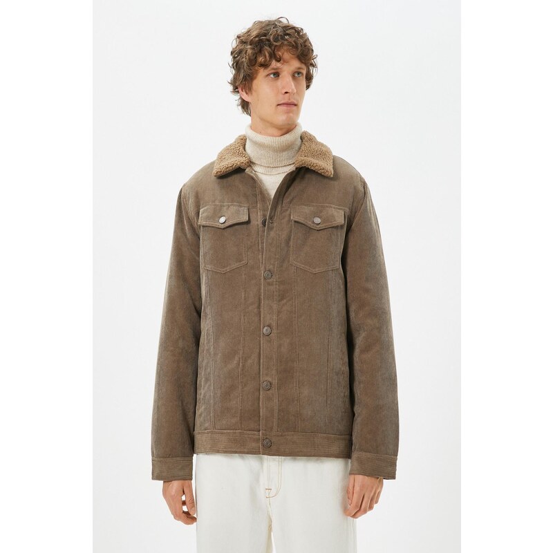 Koton Men's Beige Jacket