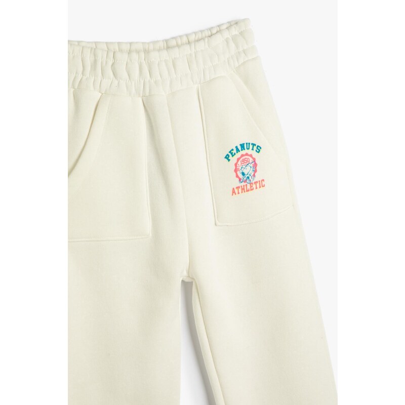 Koton Girl's White Sweatpants